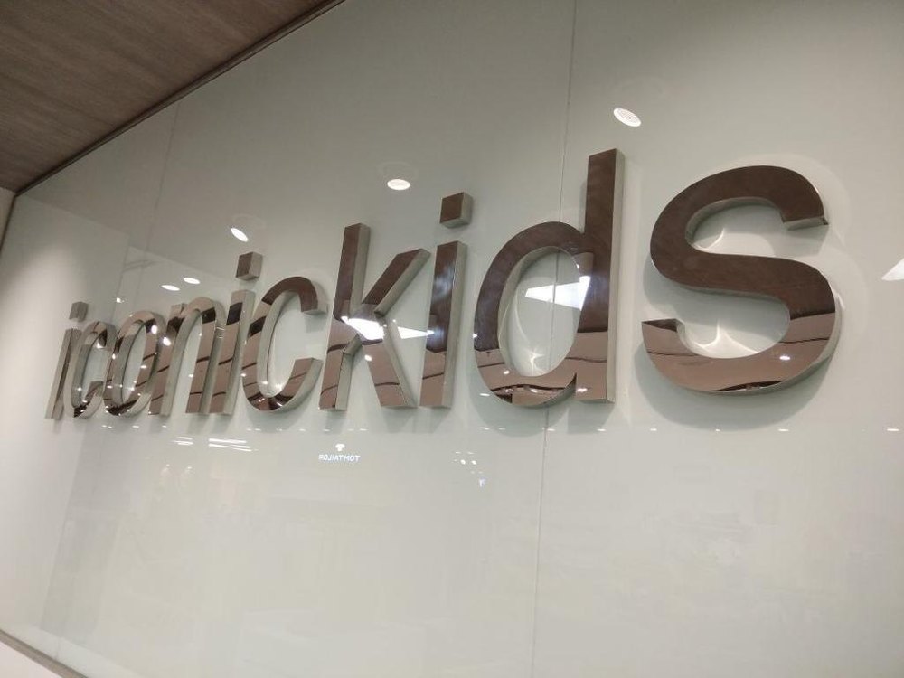 Silver Glossy 3D SS Letter 25mm embossing, For Sign Boards