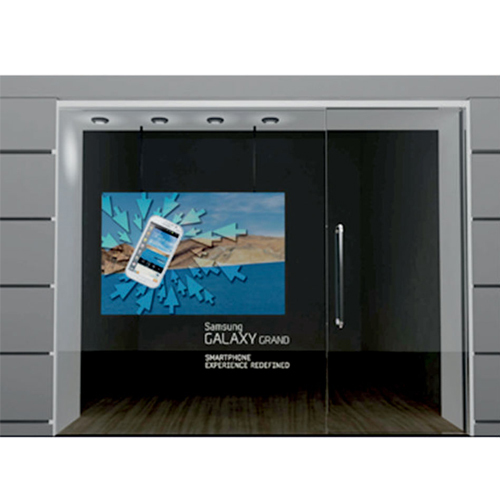 Aluminum PVC One Way Vision Banner, Shape: Rectangular, Size: Std