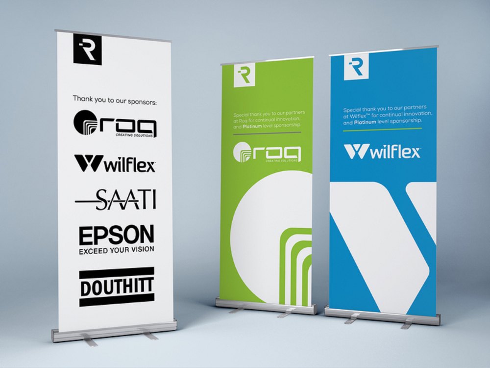 Printed Normal roll banner, Size: Normal, For N/A