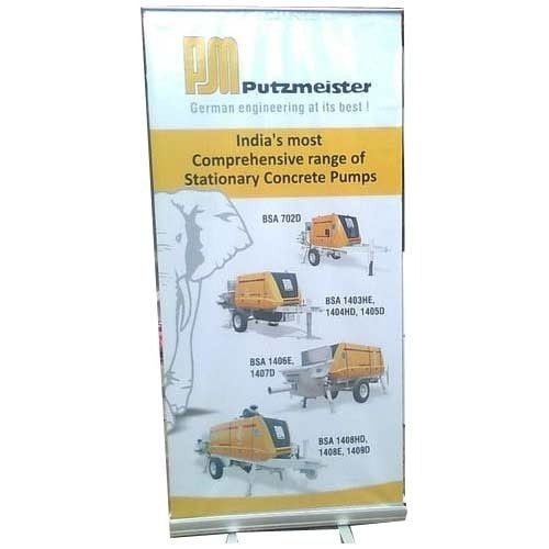 Grey Roll Up Banner