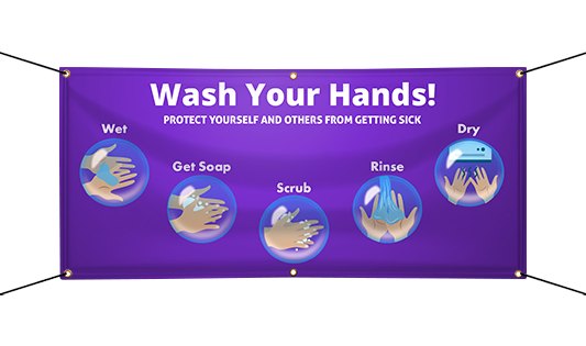 Rectangle Flex Vinyl Safety Banner, For Advertising