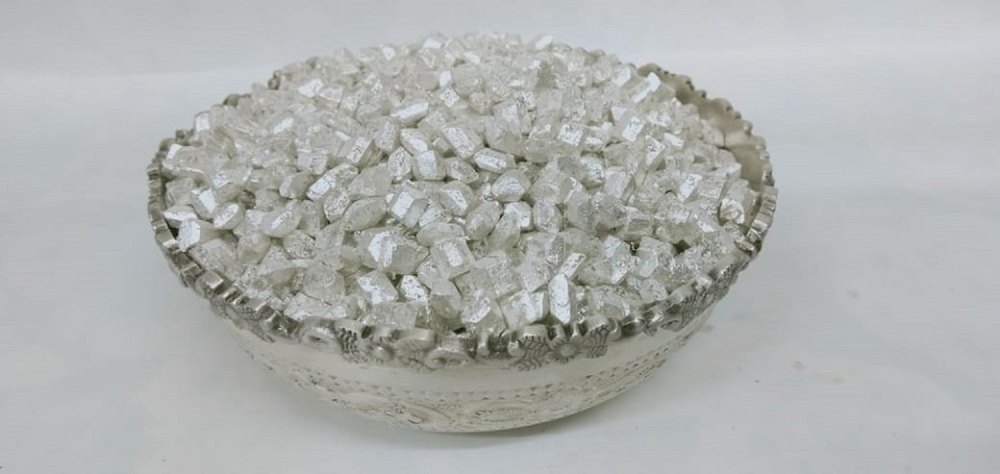 Sweet Sugar Coated Silver Mishri