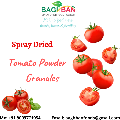 Red Spray Dried Tomato Powder Granules, Packaging Type: LD Bags, Packaging Size: 20Kg
