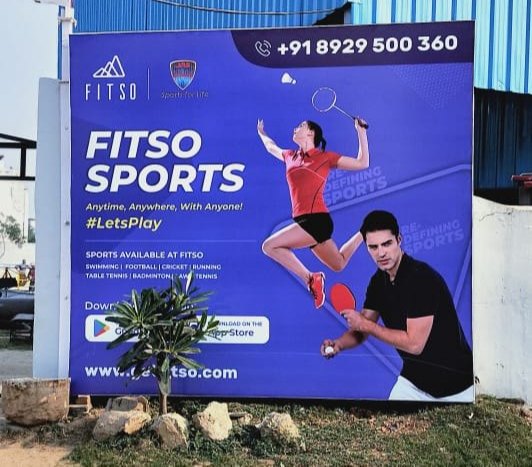 Flex PVC Wall Billboard, Thickness: 2- 50 Mm