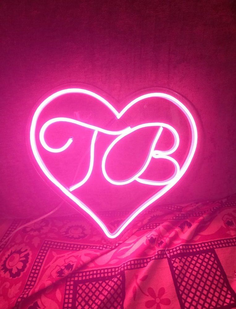 Acrylic Heart Led Neon Letter