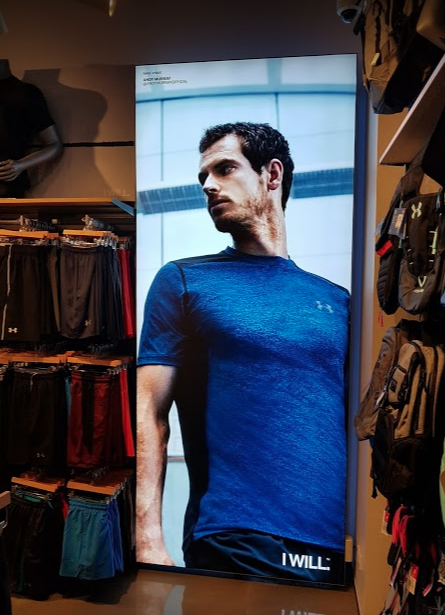 Aluminum Rectangular LED Fabric Light Box Display