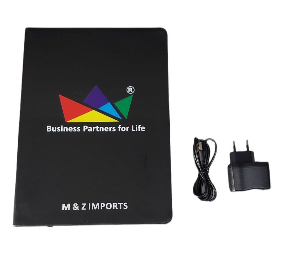 Black Leather Led Menu Folder, For Restaurants, Packaging Type: Box