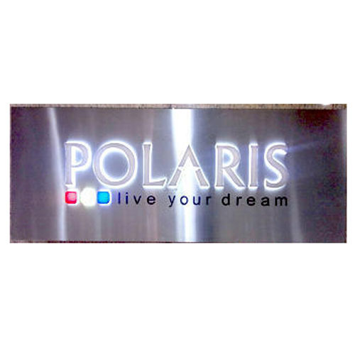 Modular Led Aluminum Interior Sign Board for Outdoor, Shape: Rectangular