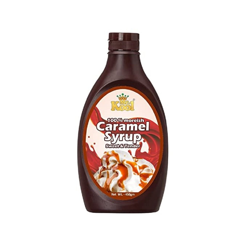 Egg Less Mr.kool liquid Caramel Syrup, For baking and adding flavour