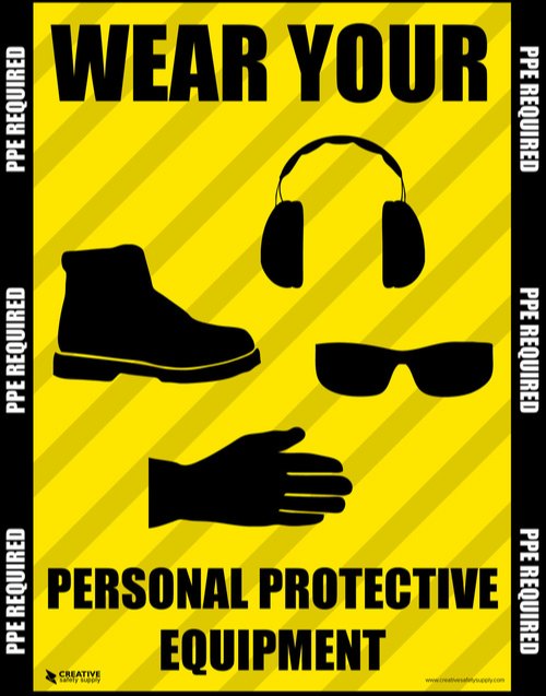 Paper Printed Safety Posters