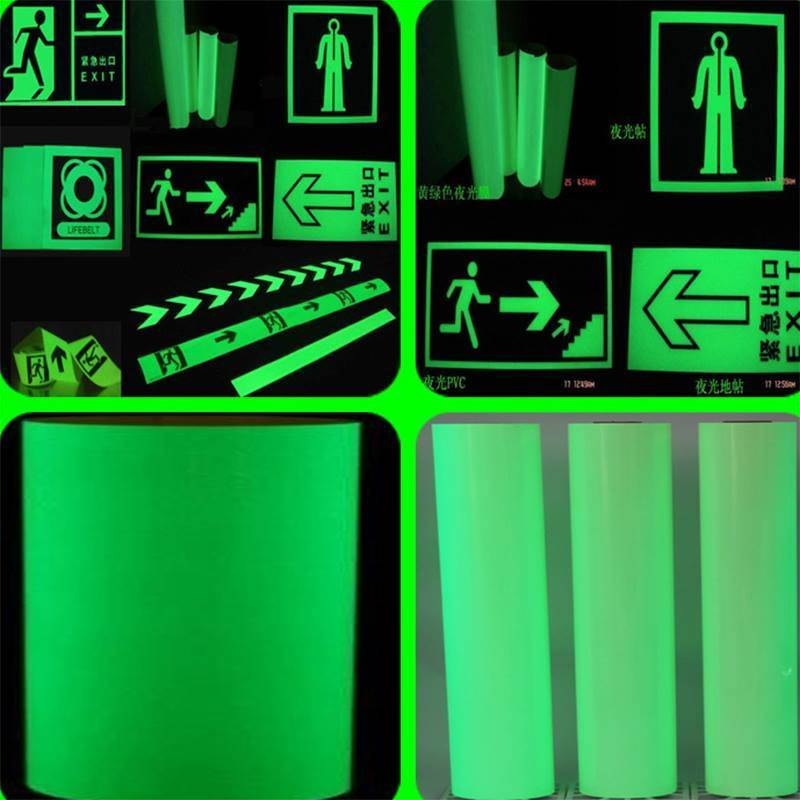 Green PVC Luminescent Growing Film, For Advertising