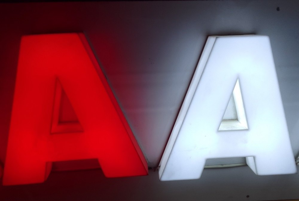 Acrylic LED Glow Sign Board