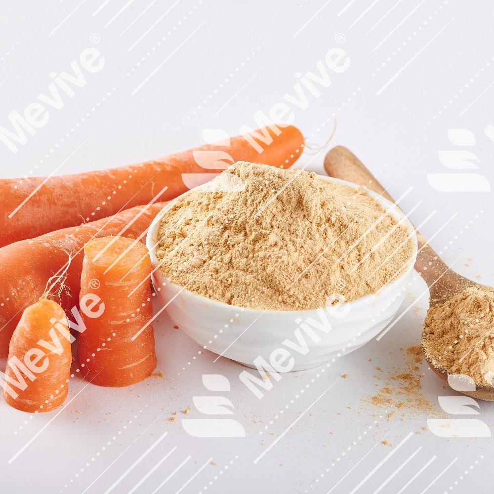 Light Orange Colour Dehydrated Carrot Powder, Packaging Type: PP bag followed by carton box, Packaging Size: 20 kgs