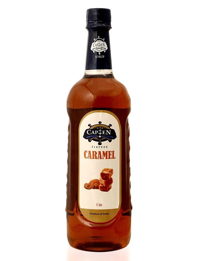Capten Dark Caramel Syrup, Liquid, Packaging Size: 1 Litre