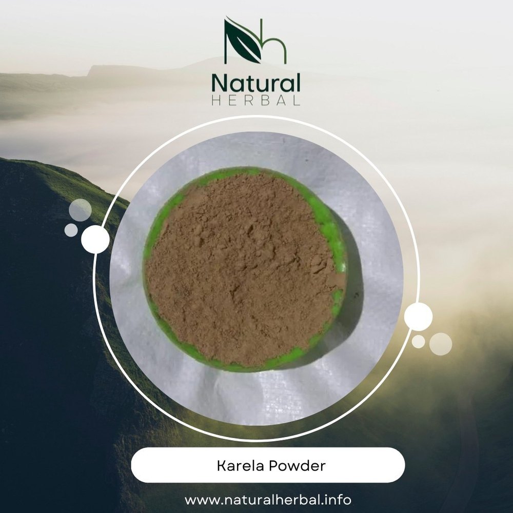 Natural herbal Green Dried Karela Powder, Packaging Size: 5/10/25/50 kg Hdpe Bag