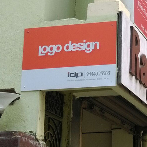 Fluorescent Sign Board, For Advertisement