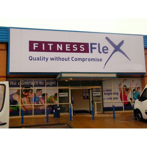 Rectangular Digital Printed Flex Sign Board