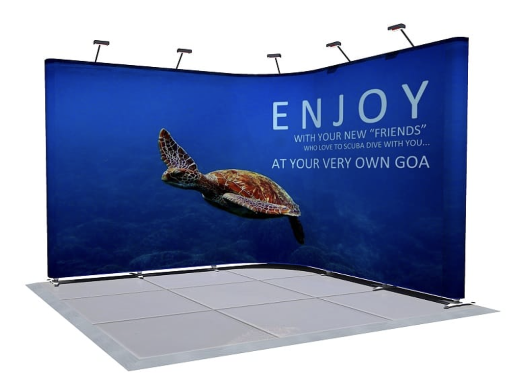 Flex Advertisement Poster Board, Shape: Rectangular, Size: 6x3