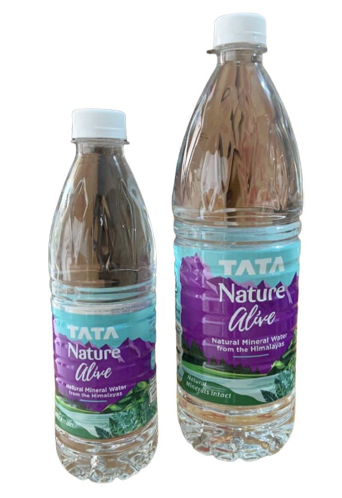 Bottles Plastic Tata Mineral Packaged Drinking Water