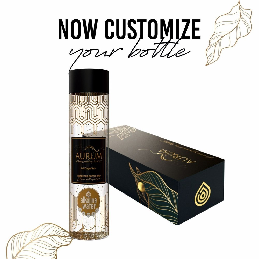 Braize Aurum Gold Charged Alkaline Drink, Packaging Size: 375ml, Packaging Type: Bottles