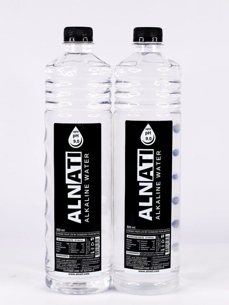 Bottle 9 800ml Alkaline Drinking Water