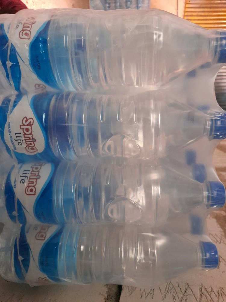 Transparent Plastic Spring Life Water, Packaging Size: 1 Ltr, 500 Ml, Packaging Type: Cartoons