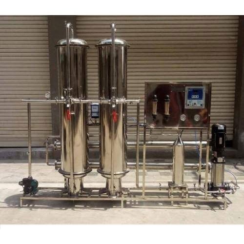 AJ Global Stainless Steel Industrial Reverse Osmosis Plant, RO Capacity: 200-500 (Liter/hour)