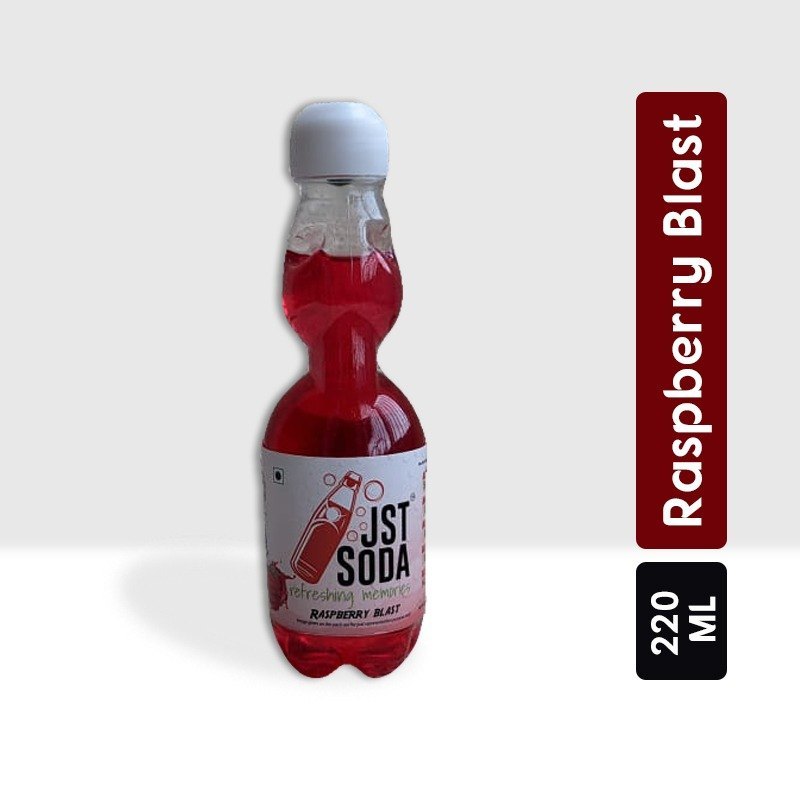 JST Soda - Raspberry Flavor Soda - Goli Soda