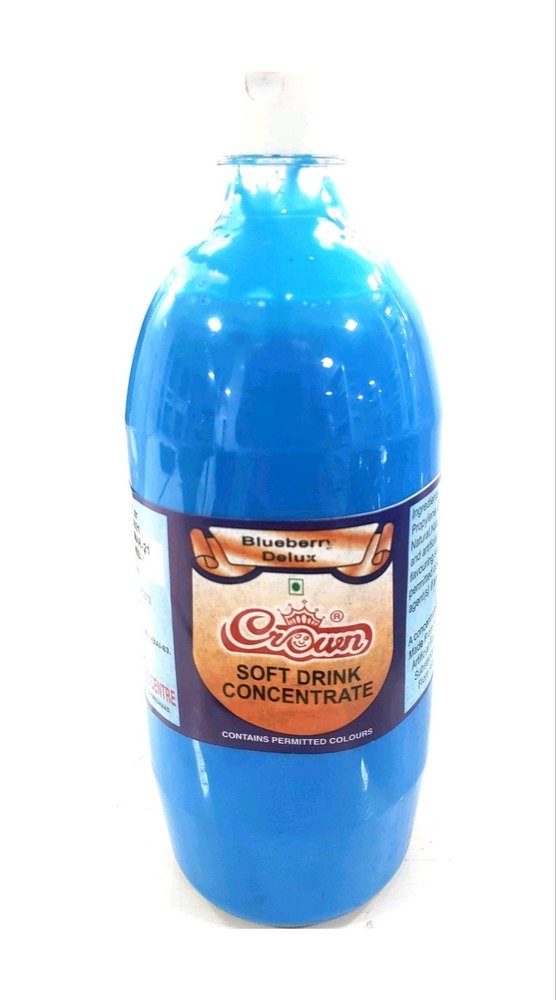 Liquid Blueberry Soft Drink Concentrate, Packaging Type: Bottle, Packaging Size: 1L