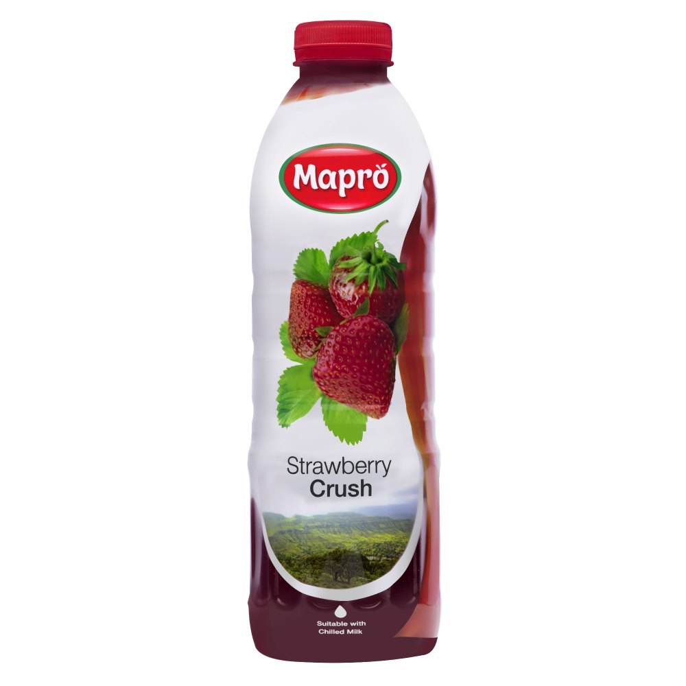 1L Mapro Strawberry Crush, Liquid, Packaging Type: Bottle
