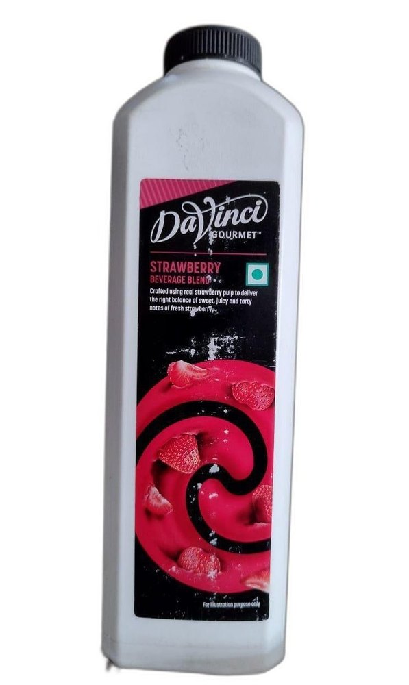 Pink Energy Drink Davinci Strawberry Smoothie, Packaging Size: 500 ml, Packaging Type: Bottle