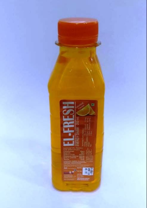 El-Fresh Energy drink, Pack Type: Bottle, Pack Size: 200 Ml