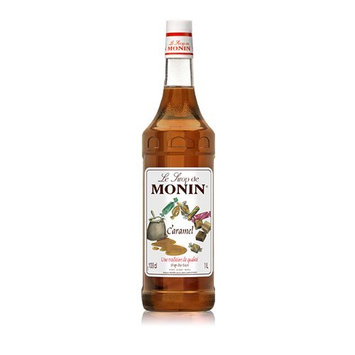 White Add Monin Caramel SYRUP, Liquid, Packaging Size: 1 Ltr Bottel