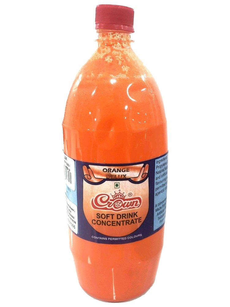 Crown Orange Soft Drink Concentrate, Packaging Type: Bottle, Packaging Size: 1L