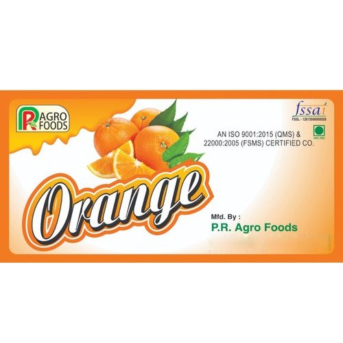 PR Agro Food Orange Concentrate, Packaging Type: Drum