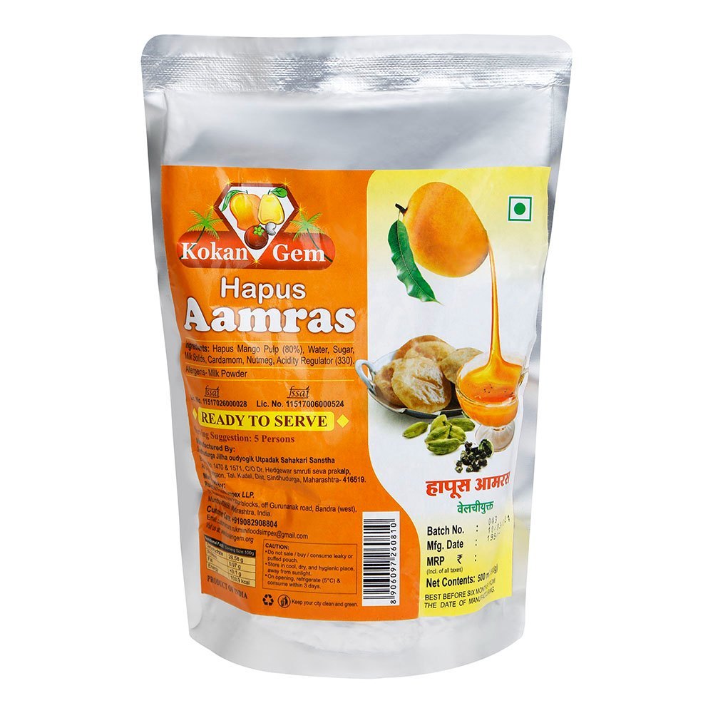 Kokan Gem Aam Ras, Mumbai, Packaging Type: Bottles