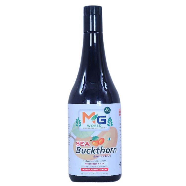 MG World Sea Buckthorn Extract Juice, Packaging Type: Bottle, Packaging Size: 1 Litre