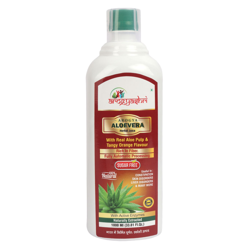 Arogya Aloe Vera Juice, Packaging Type: Bottle, 1000 Ml