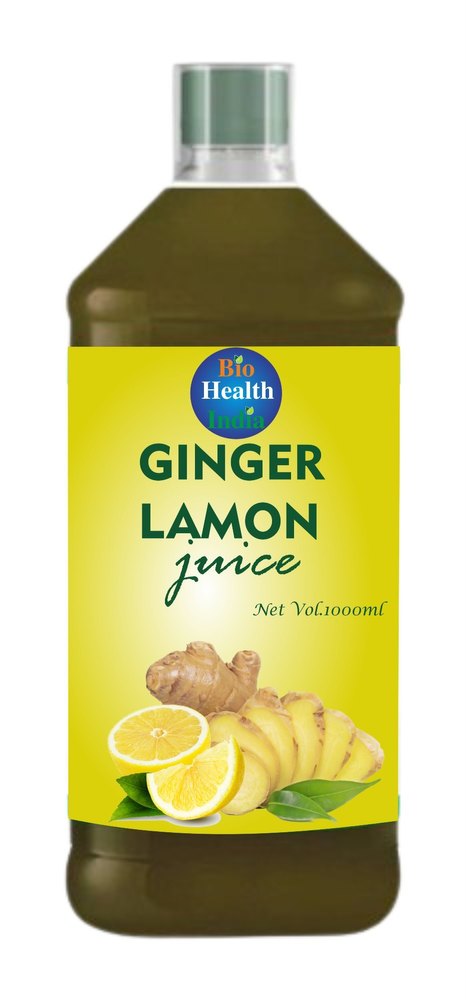 Bio Health Ginger Lemon Juice, Packaging Size: 1000 ml, Packaging Type: Bottle Type Packing
