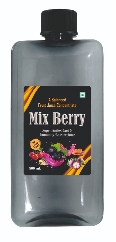 Our Brand Natural Herbal Mix Berry Juice, Packaging Type: Bottle