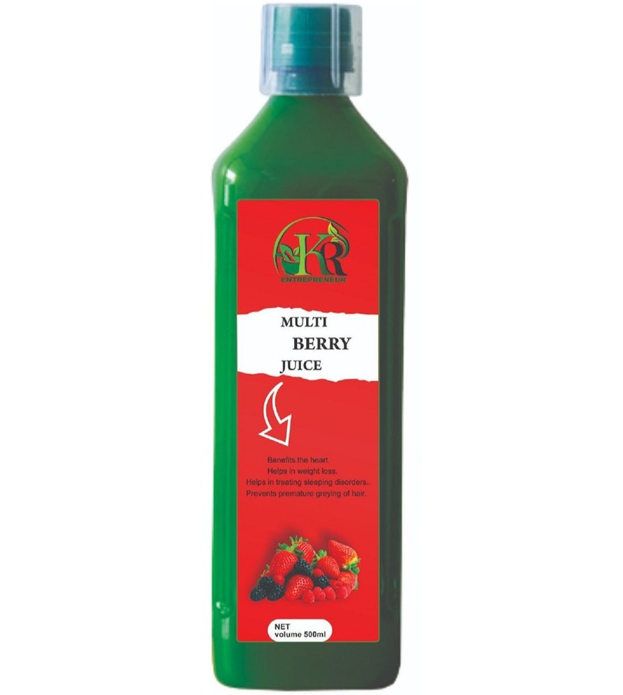KR entrepreneur Mix Fruit Herbal Multi Berry Juice, Packaging Size: 1000 ml, Packaging Type: Bottle