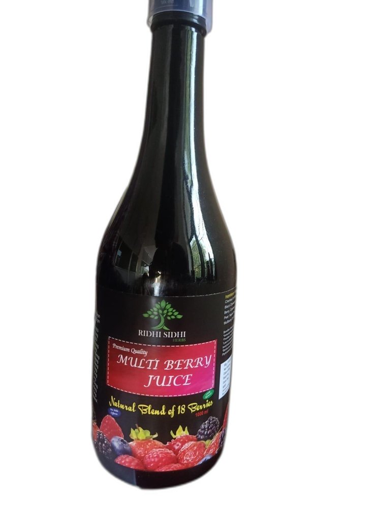 HERBAL MULTI BERRY JUICE, Packaging Size: 1000 ml, Packaging Type: Bottle
