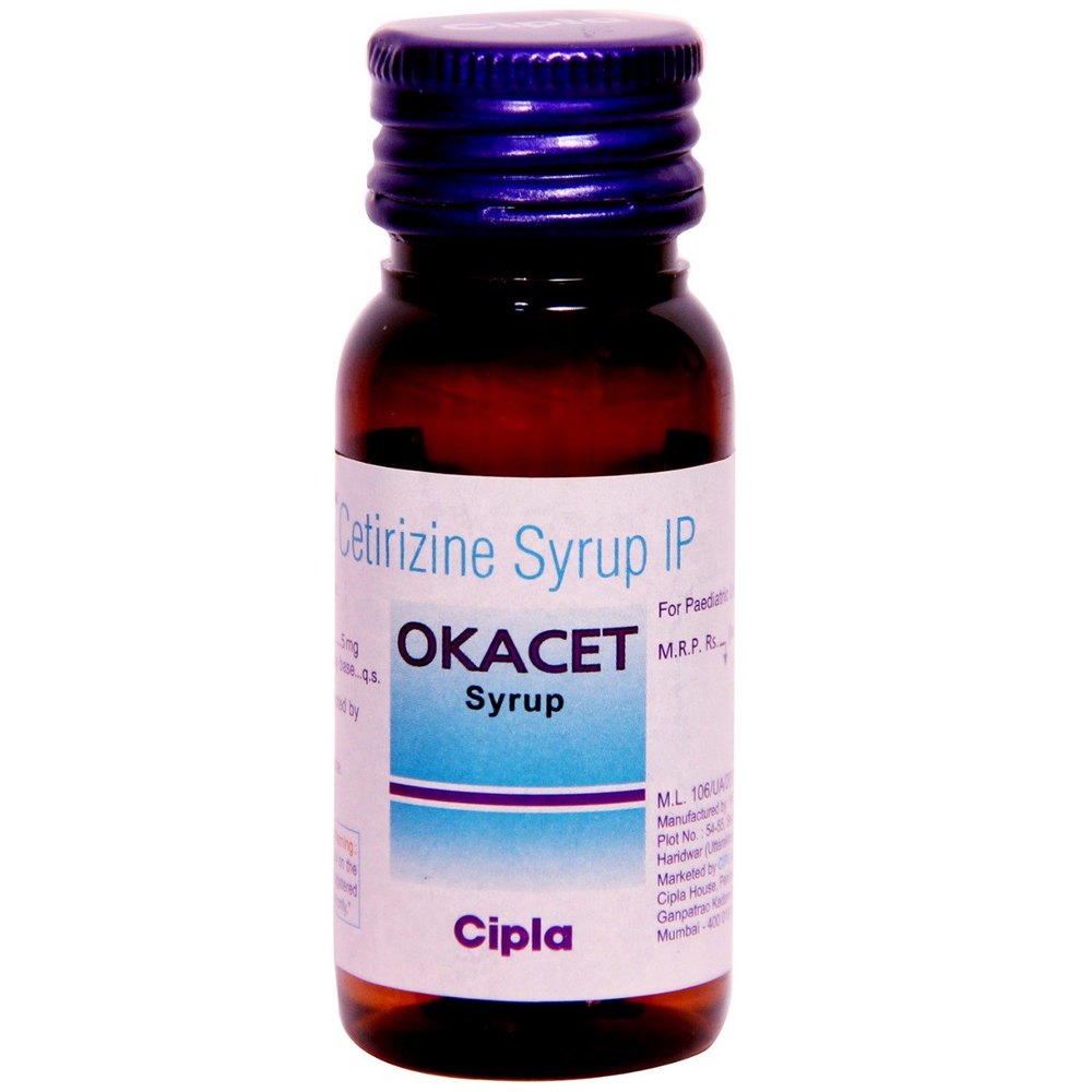 Okacet Syrup 30ml, 30 Mg