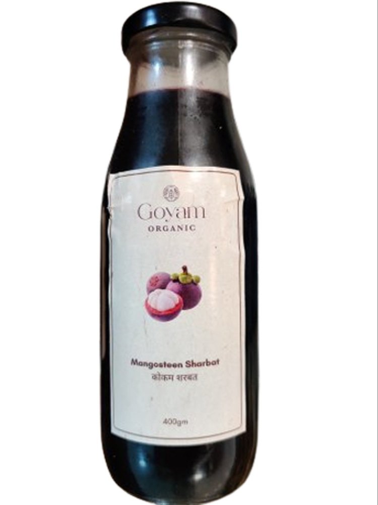 Goyam Organic Natural Mangosteen Sharbat, Packaging Size: 400g, Liquid