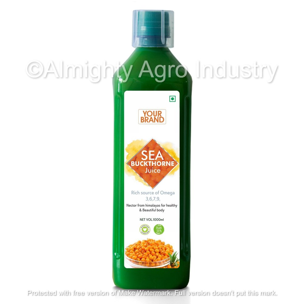 Sea Buckthorne Juice, 500/, Packaging: Bottle