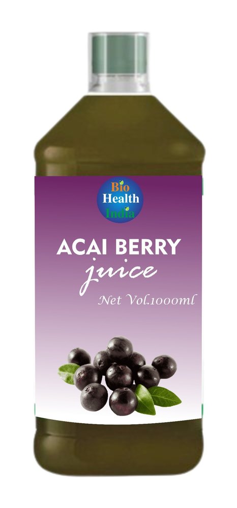 BIO HEALTH Acai Berry Juice, Packaging Size: 1000 ml, Packaging Type: Bottle Type Packing