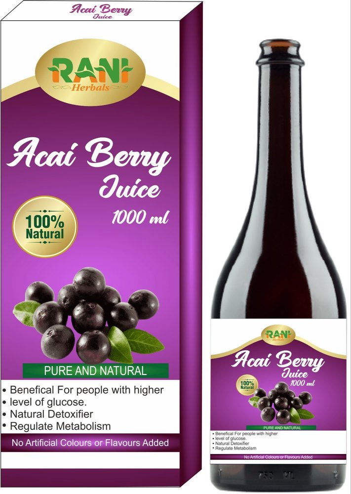 3rd Party natural Acai Berry Juice, Packaging Type: Bottle