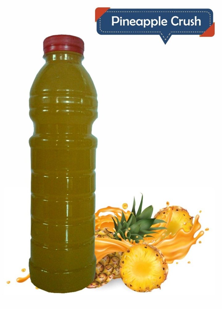 Yellow Sugar Pineapple Crush Juice, Packaging Size: 1000 ml, Packaging Type: Bottle