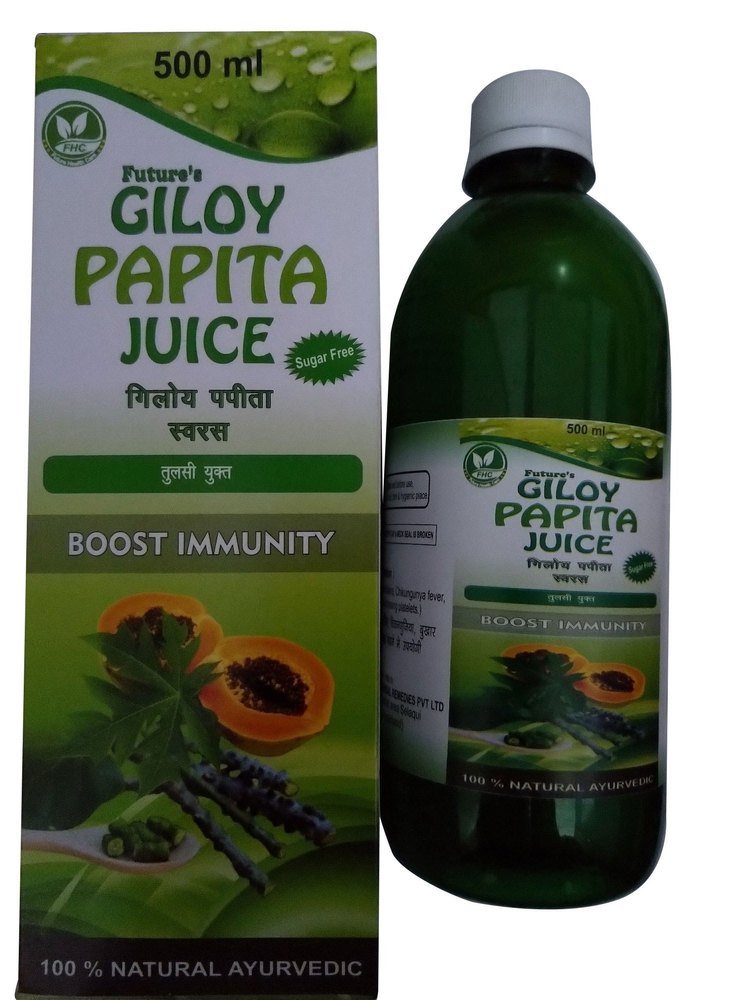 Giloy Papita Juice, For Immunity Booster, 500 ml