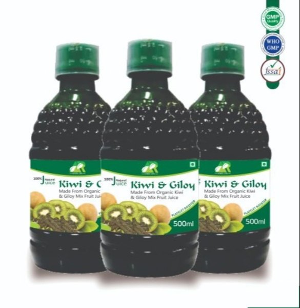 Kiwi And Giloy Mix Juice, 500 ml